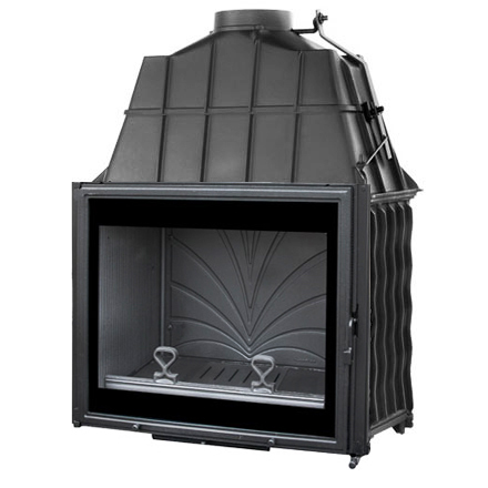 Каминная топка Decofrance DECO 815 CRISTAL (прямое стекло)