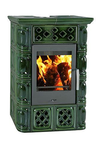Печь-камин Flama BRENA OLIVE 11 kw