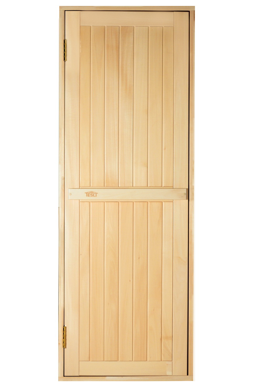 Дверь для бани и сауны Tesli Глухая 70X190