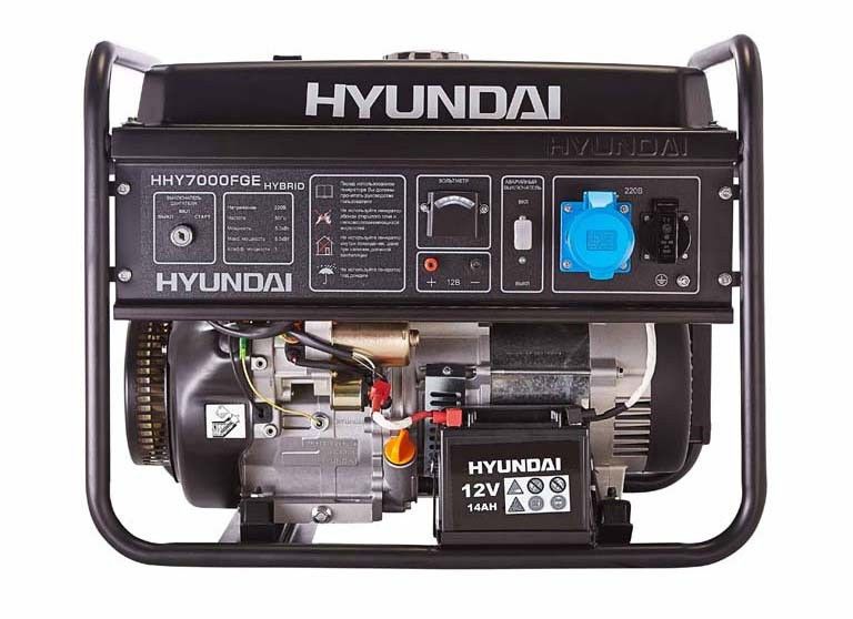 Бензиновый генератор Hyundai HHY 7000FGE