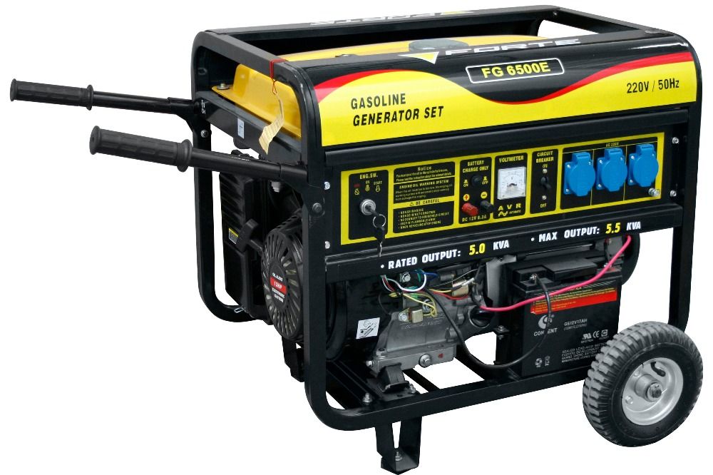 Бензиновый генератор Forte FG6500E