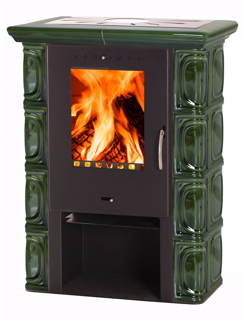 Печь-камин Flama ELDUR OLIVE 10 kw