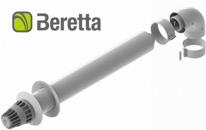 Коаксиальный дымоход для газового котла Beretta 60/100