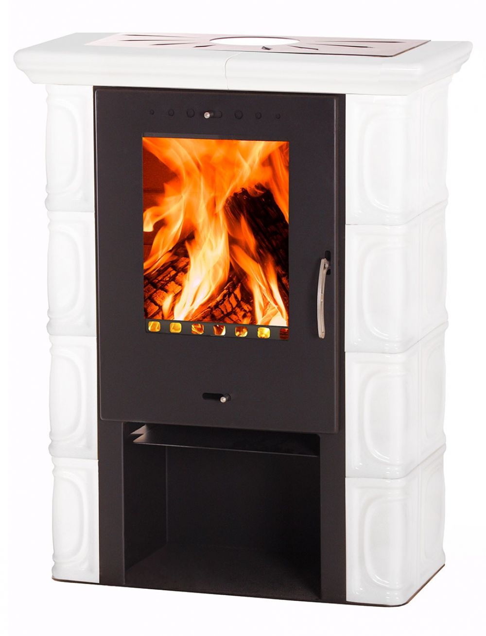 Печь-камин Flama ELDUR IVORY 10 kw
