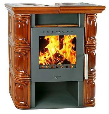 Печь-камин Flama ALEA HONEY 11 kw