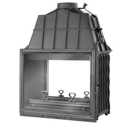 Каминная топка Fabrilor DECO 815 DF (черная рама)