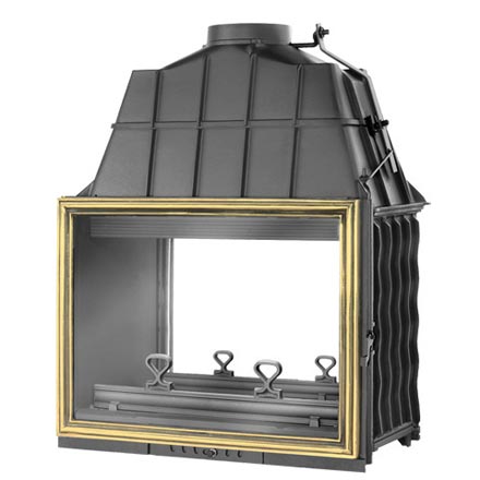 Каминная топка Fabrilor DECO 815 DF BR (бронзовая рама)