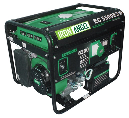 Бензиновый генератор IRON ANGEL  EG 5500E3-М