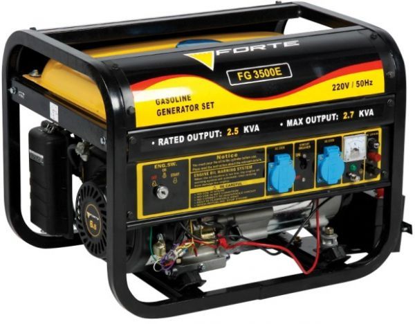 Бензиновый генератор Forte FG3500Е