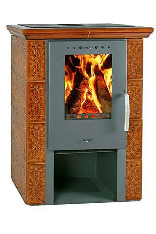 Печь-камин Flama JASMIN HONEY 11 kw