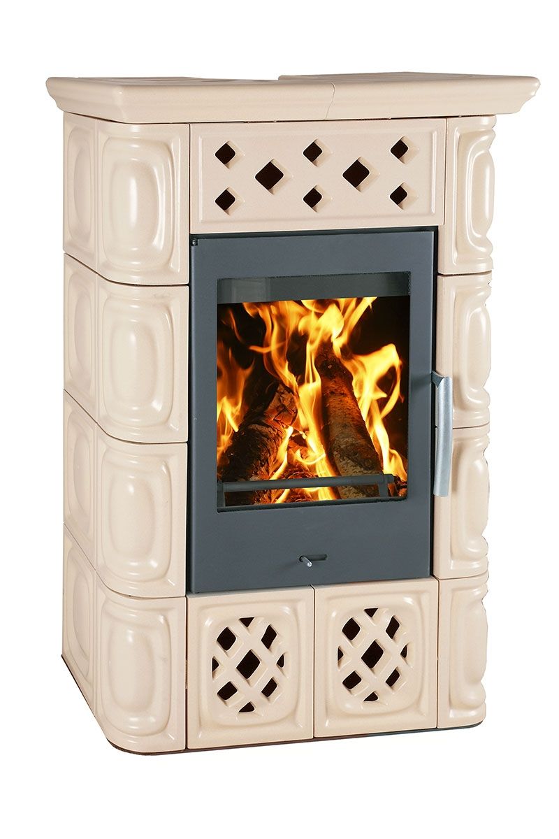 Печь-камин Flama BRENA CAPUCCINO 11 kw