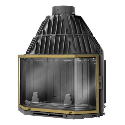 Каминная топка Fabrilor DECO 770 BR (бронзовая рама)
