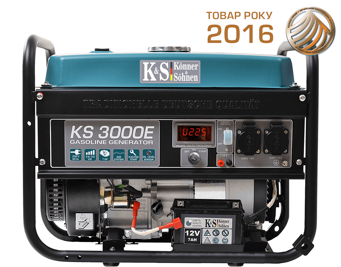 Бензиновый генератор Könner&Söhnen KS 3000E