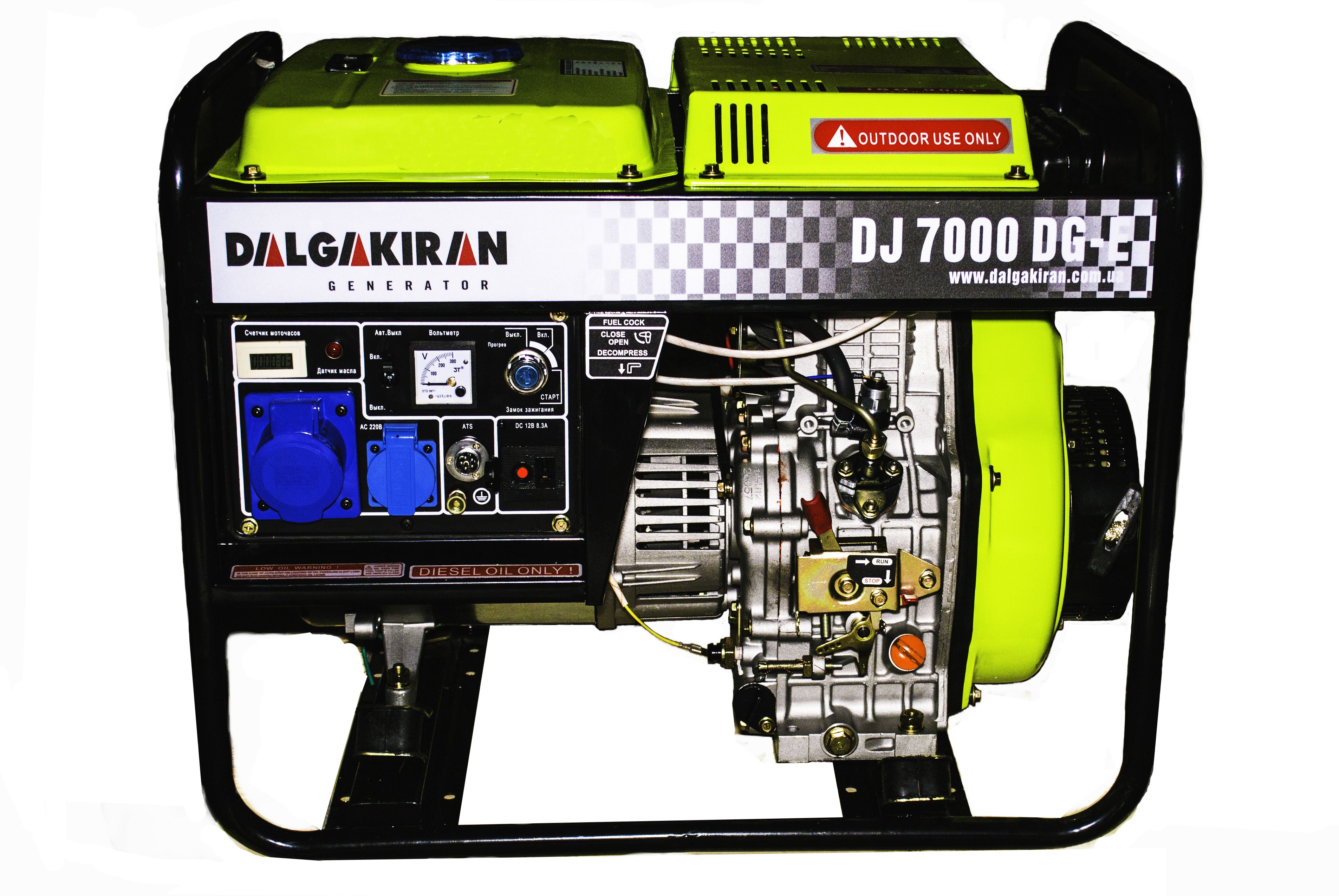 Дизельный генератор Dalgakiran DJ 7000 DG-E