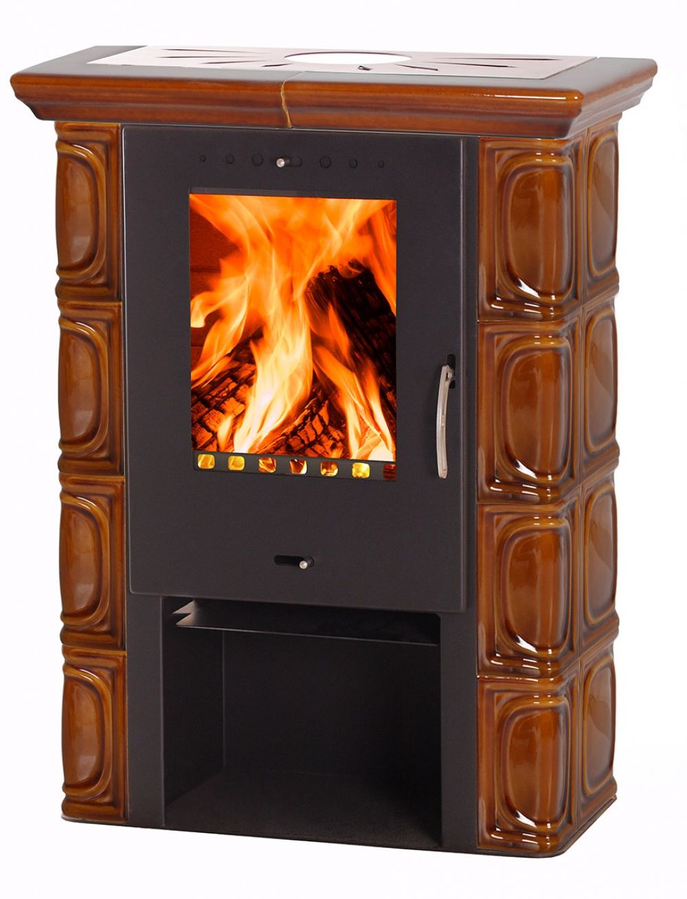 Печь-камин Flama ELDUR HONEY 10kw