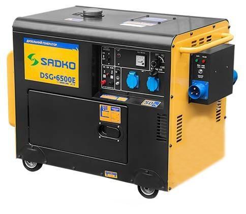 Дизельный генератор Sadko DSG-6500E ATS