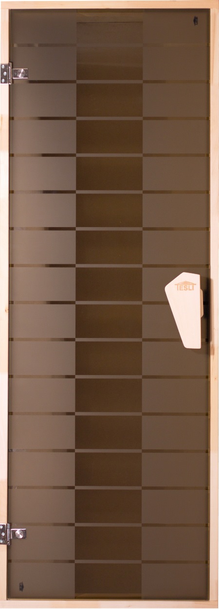 Дверь для бани и сауны Tesli Plaza 70X190