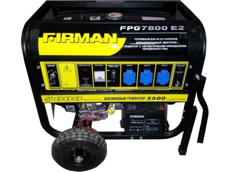 Бензиновый генератор Firman FPG 7800E2