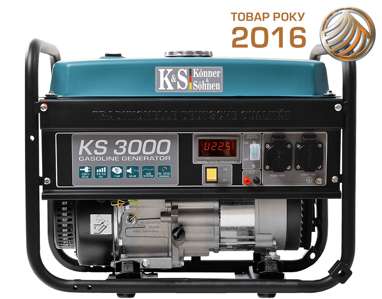Бензиновый генератор Könner&Söhnen KS 3000