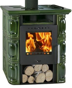 Печь-камин Flama ALEA OLIVE 11 kw