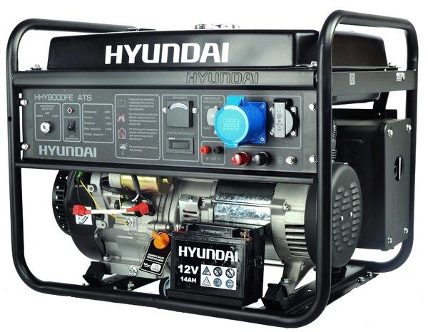 Бензиновый генератор Hyundai HHY 9000FE ATS