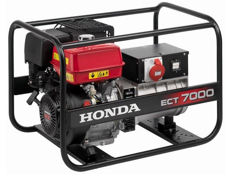 Бензиновый генератор Honda ECT7000K1