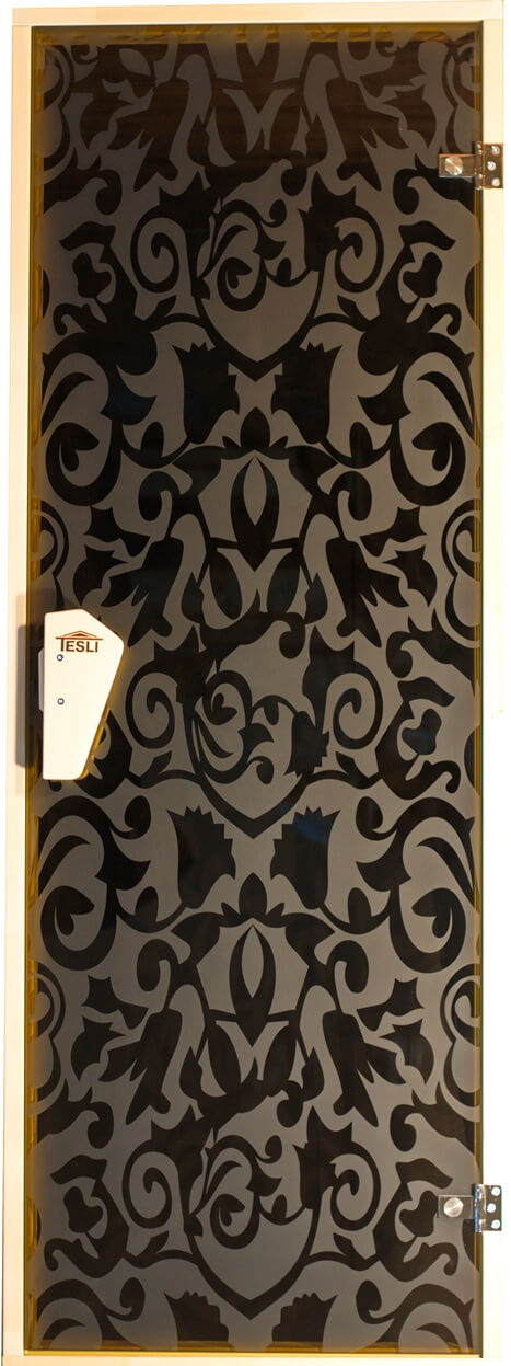 Дверь для бани и сауны Tesli Царские 70X190
