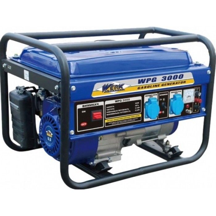 Бензиновый генератор Werk WPG 3000
