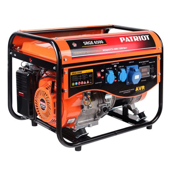 Бензиновый генератор Patriot SRGE 6500