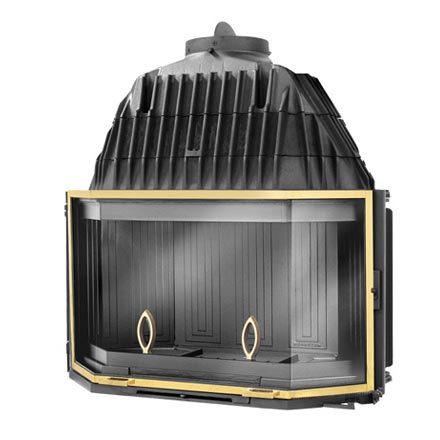 Каминная топка Fabrilor DECO 1000 BR (бронзовая рама)