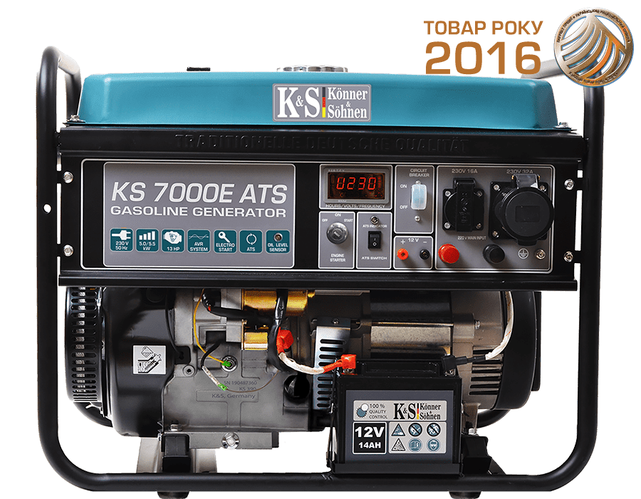 Бензиновый генератор Könner&Söhnen KS 7000E ATS